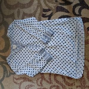 Cute St. John's Bay tunic size S never worn